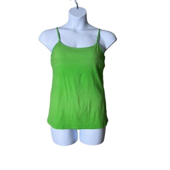 SO The Perfect Cami Y2K Women Long Top Tank Size XL Festival Kawaii Beachy Green - Picture 1 of 6
